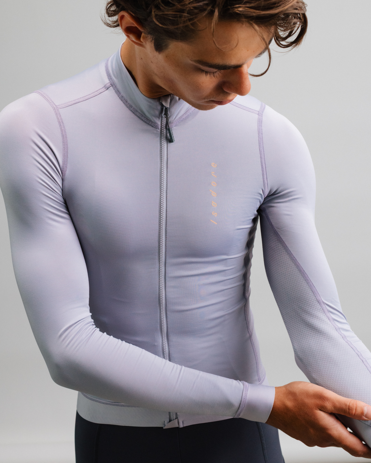 Alternative Light Long Sleeve Jersey Lilac Marble