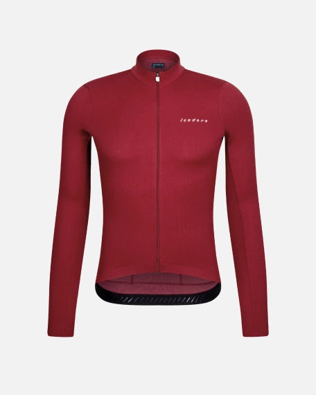 Debut Merino Long Sleeve Jersey Ruby Wine