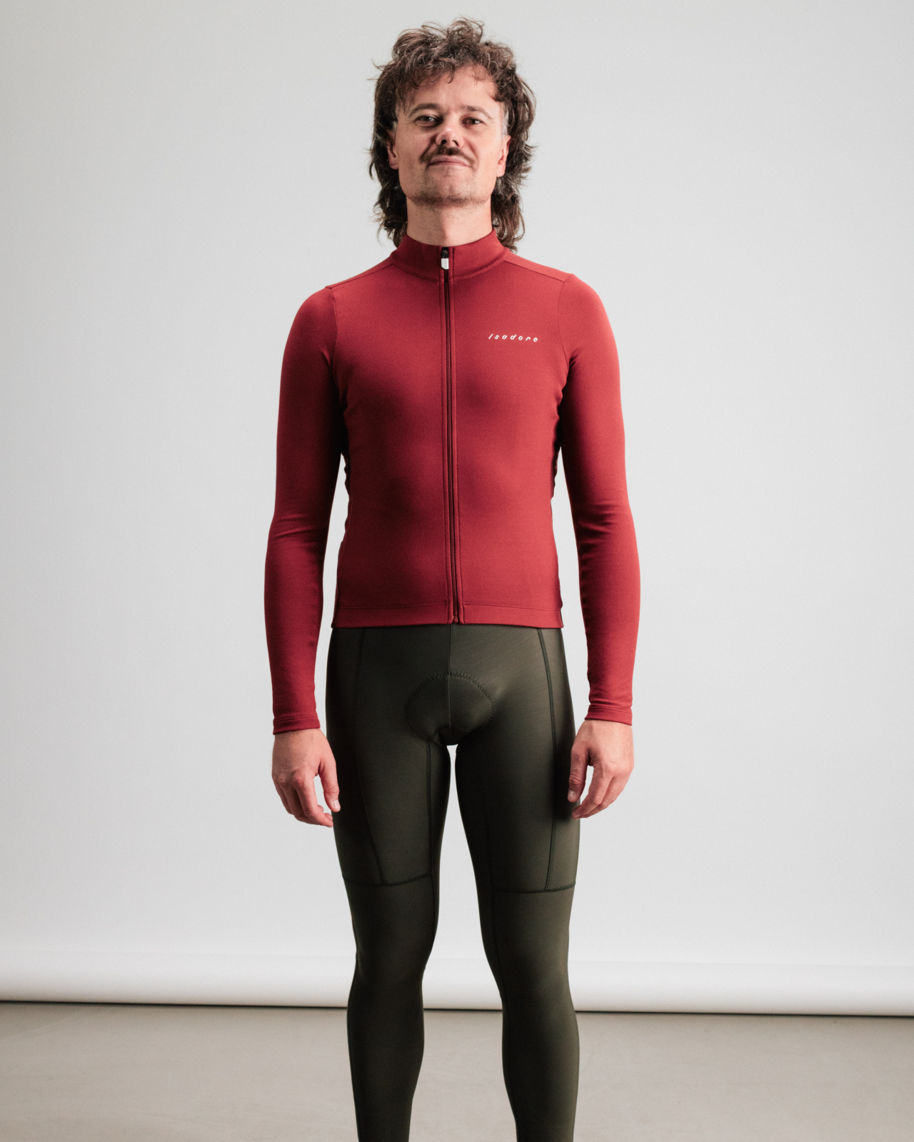 Debut Merino Long Sleeve Jersey Ruby Wine