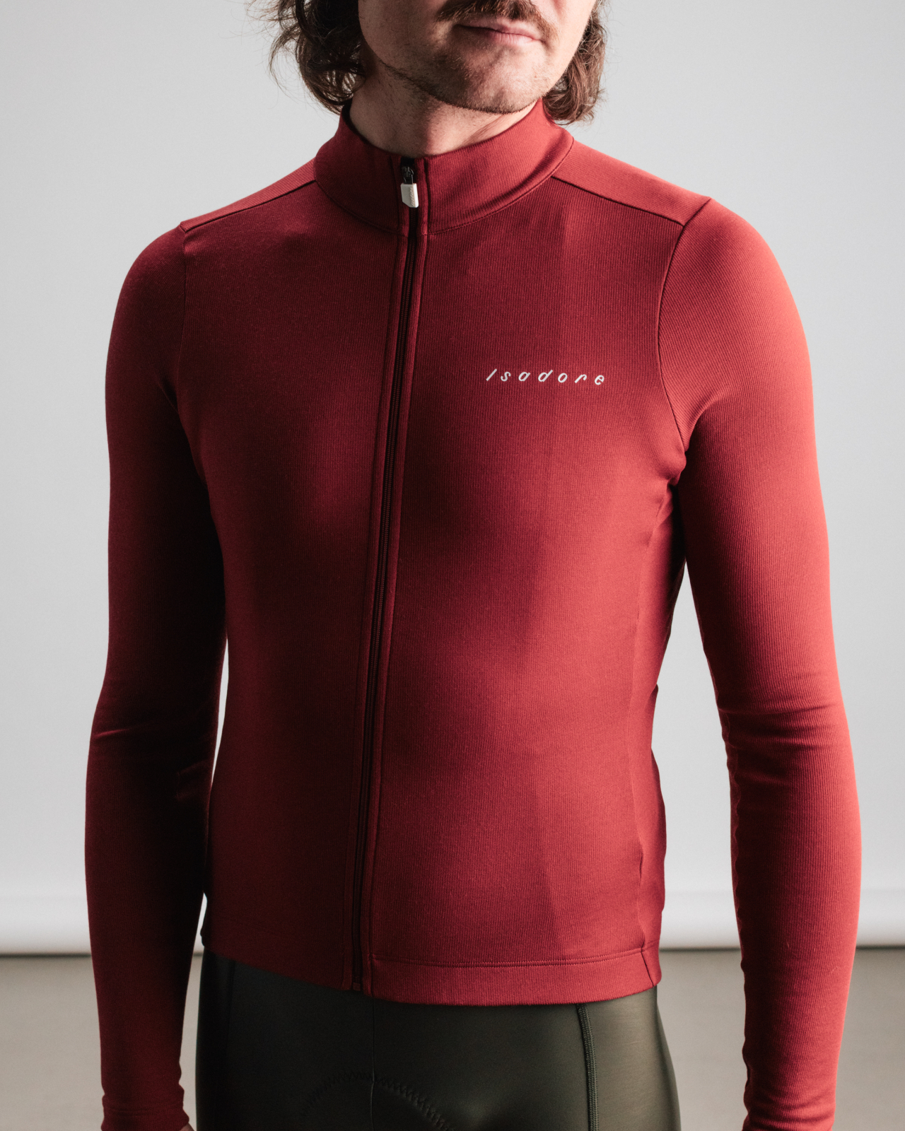 Debut Merino Long Sleeve Jersey Ruby Wine