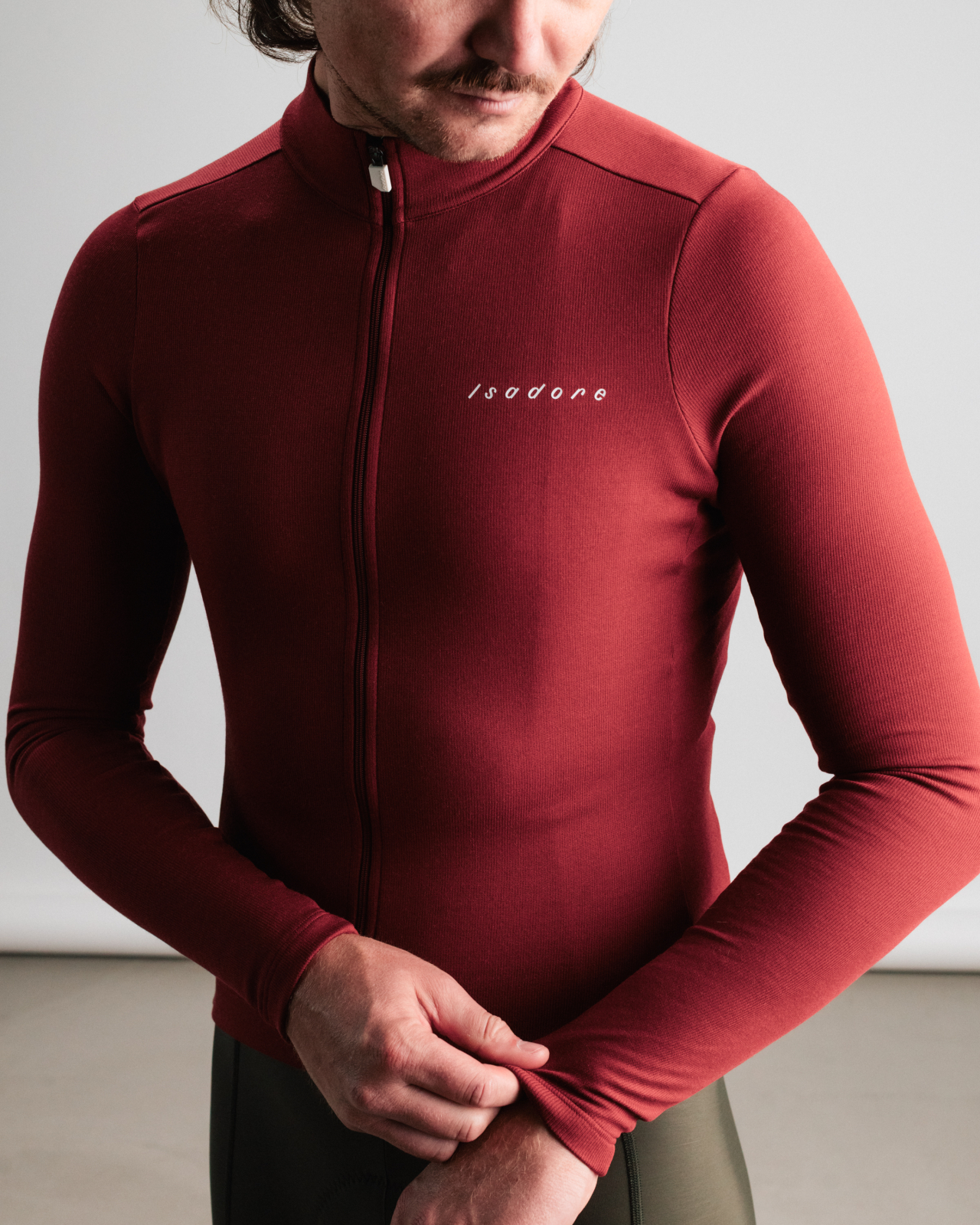 Debut Merino Long Sleeve Jersey Ruby Wine