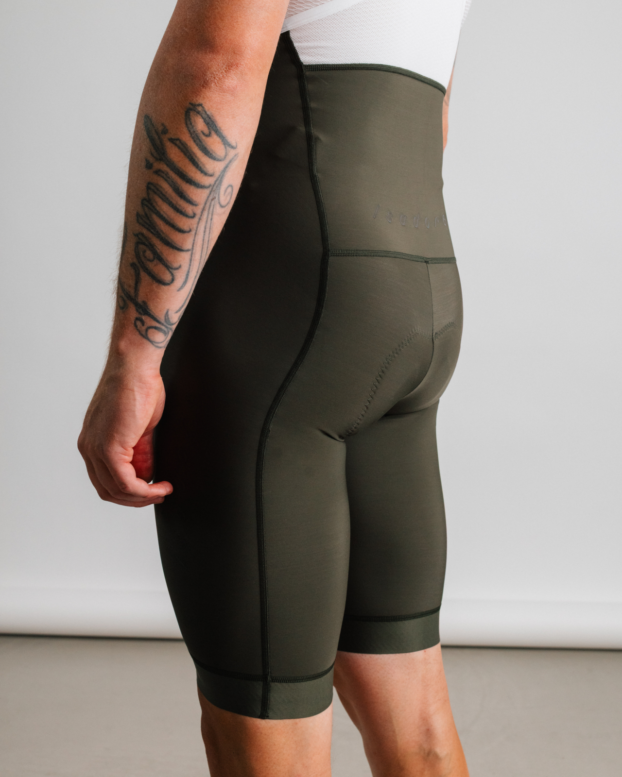 Debut Thermal Bib Shorts Olive Green