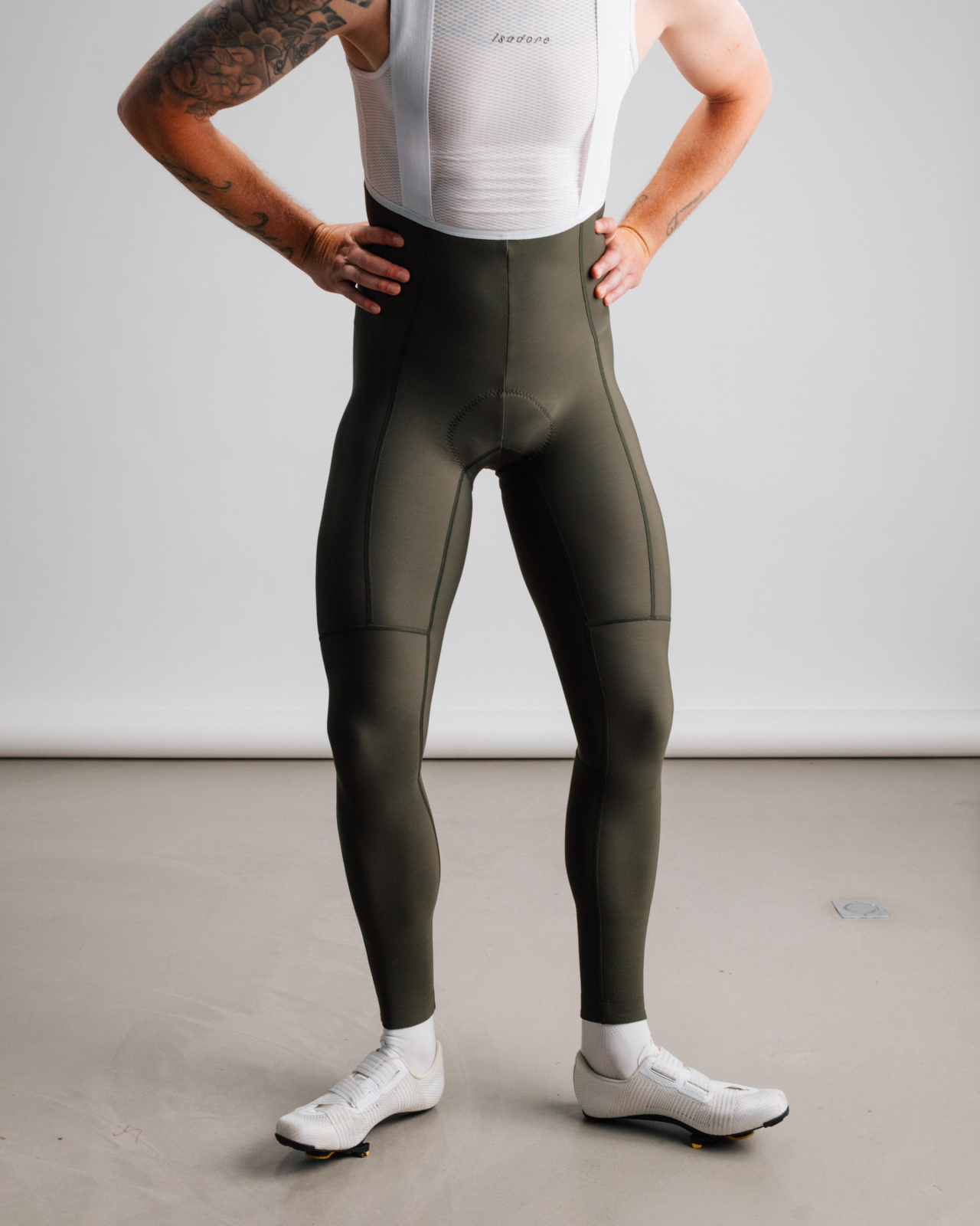 Debut Thermal Tights Olive Green