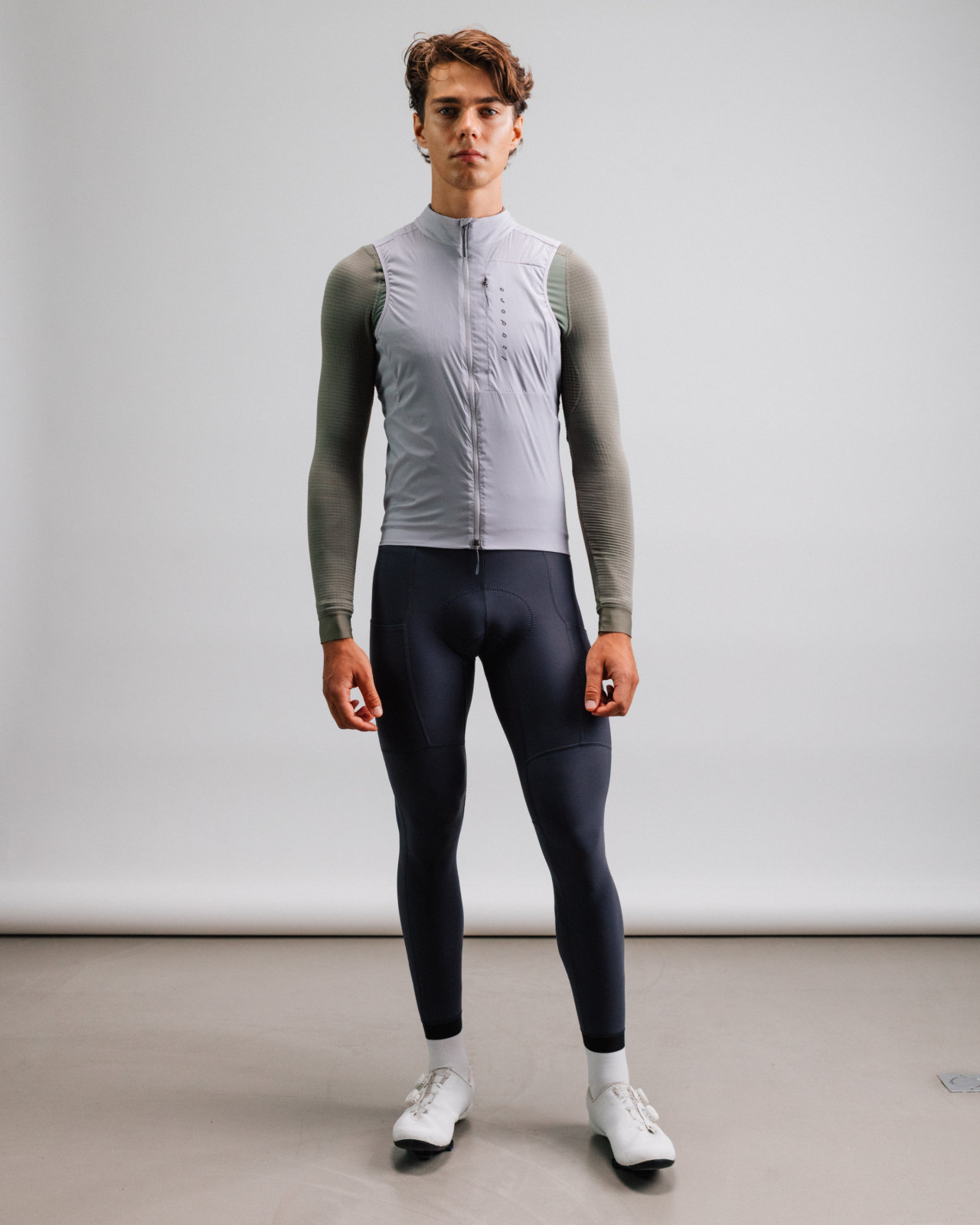 Insulated Gilet Lilac Marble