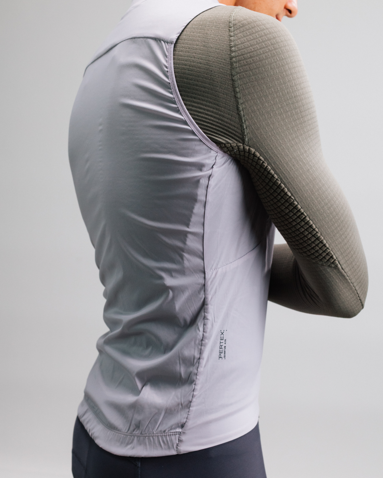 Insulated Gilet Lilac Marble