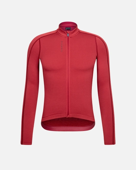 Signature Merino Tech Long Sleeve Jersey Burnt Russet