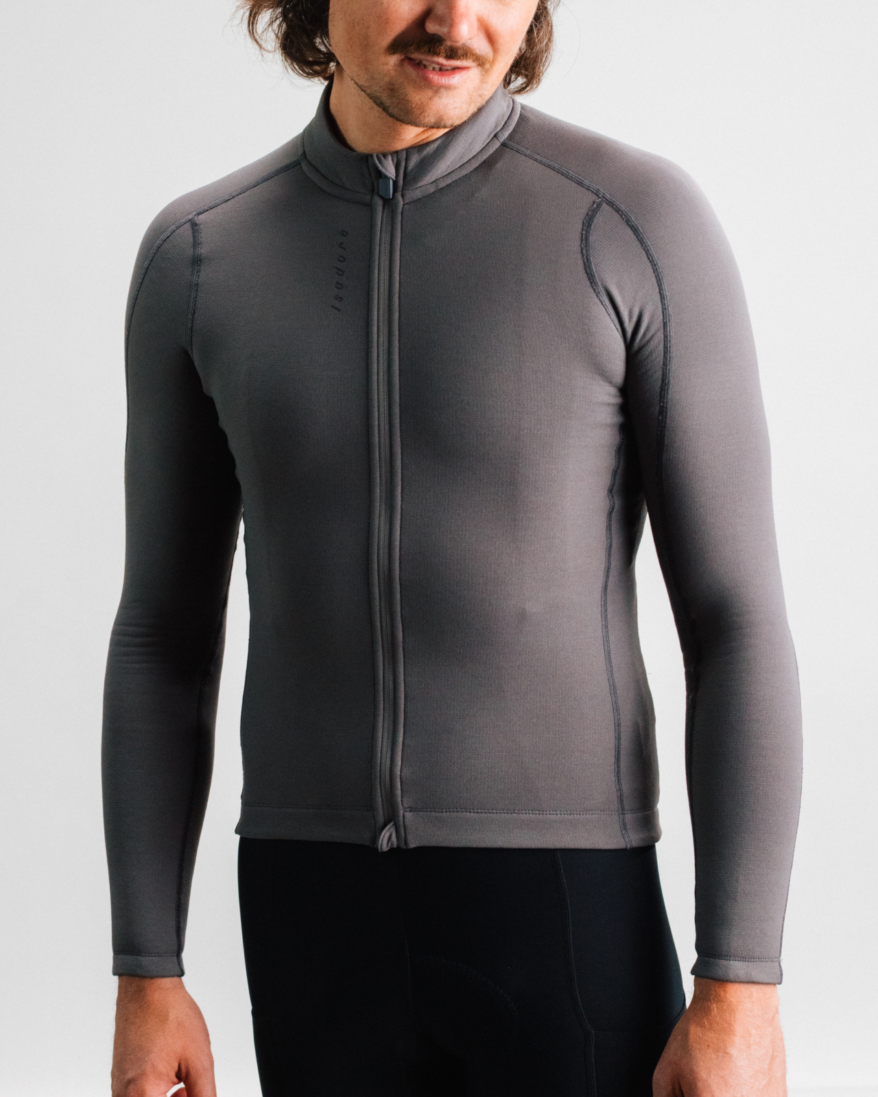 Signature Merino Tech Long Sleeve Jersey Dark Core