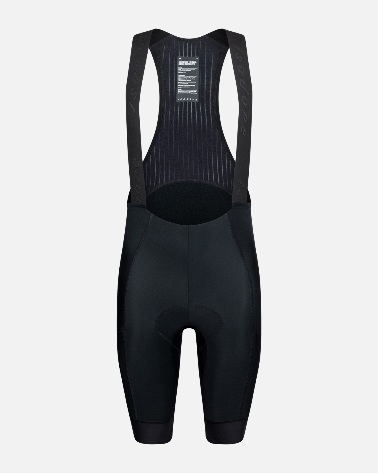 Signature Thermal Cargo Bib Shorts Black