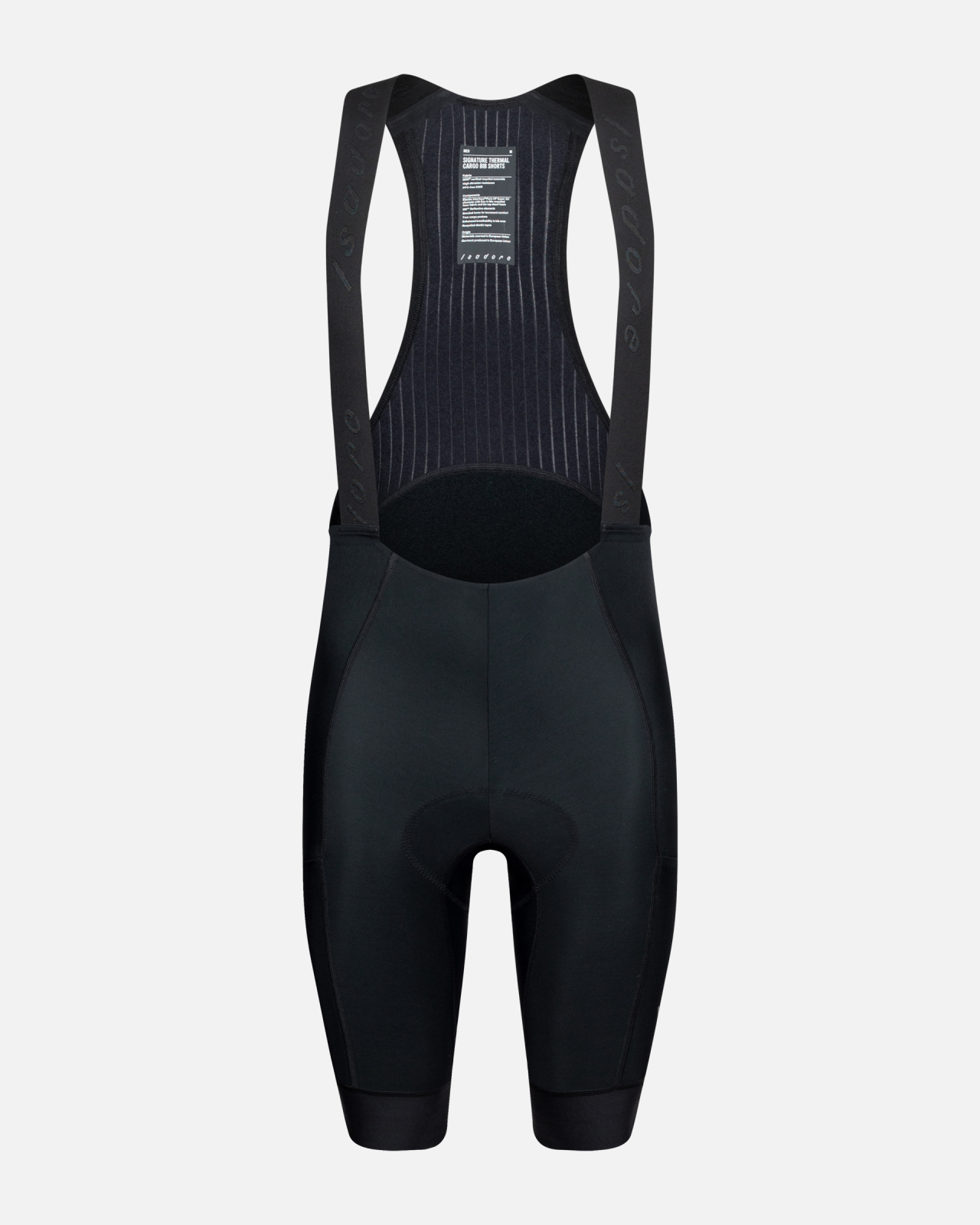 Signature Thermal Cargo Bib Shorts Black