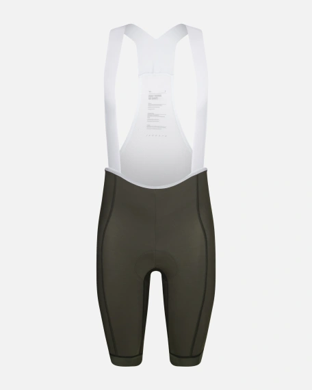 Debut Thermal Bib Shorts Olive Green