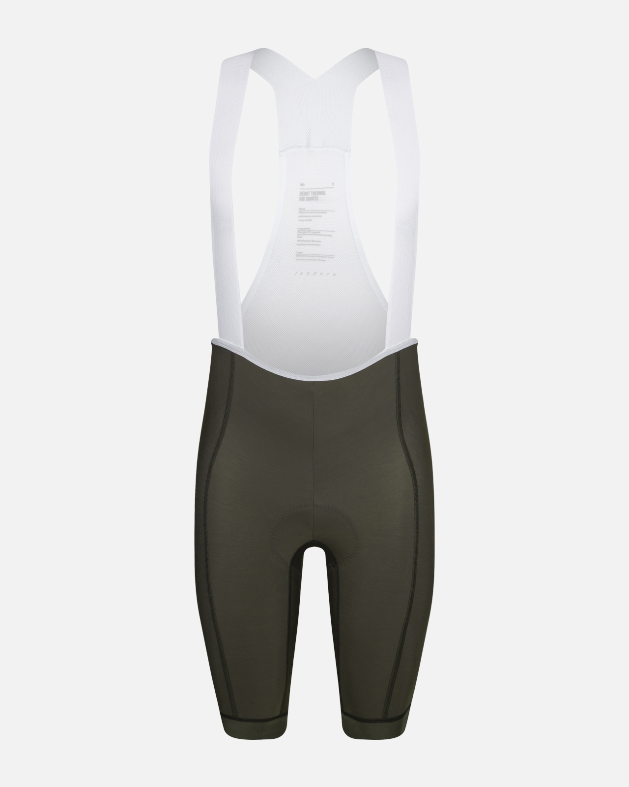 Debut Thermal Bib Shorts Olive Green