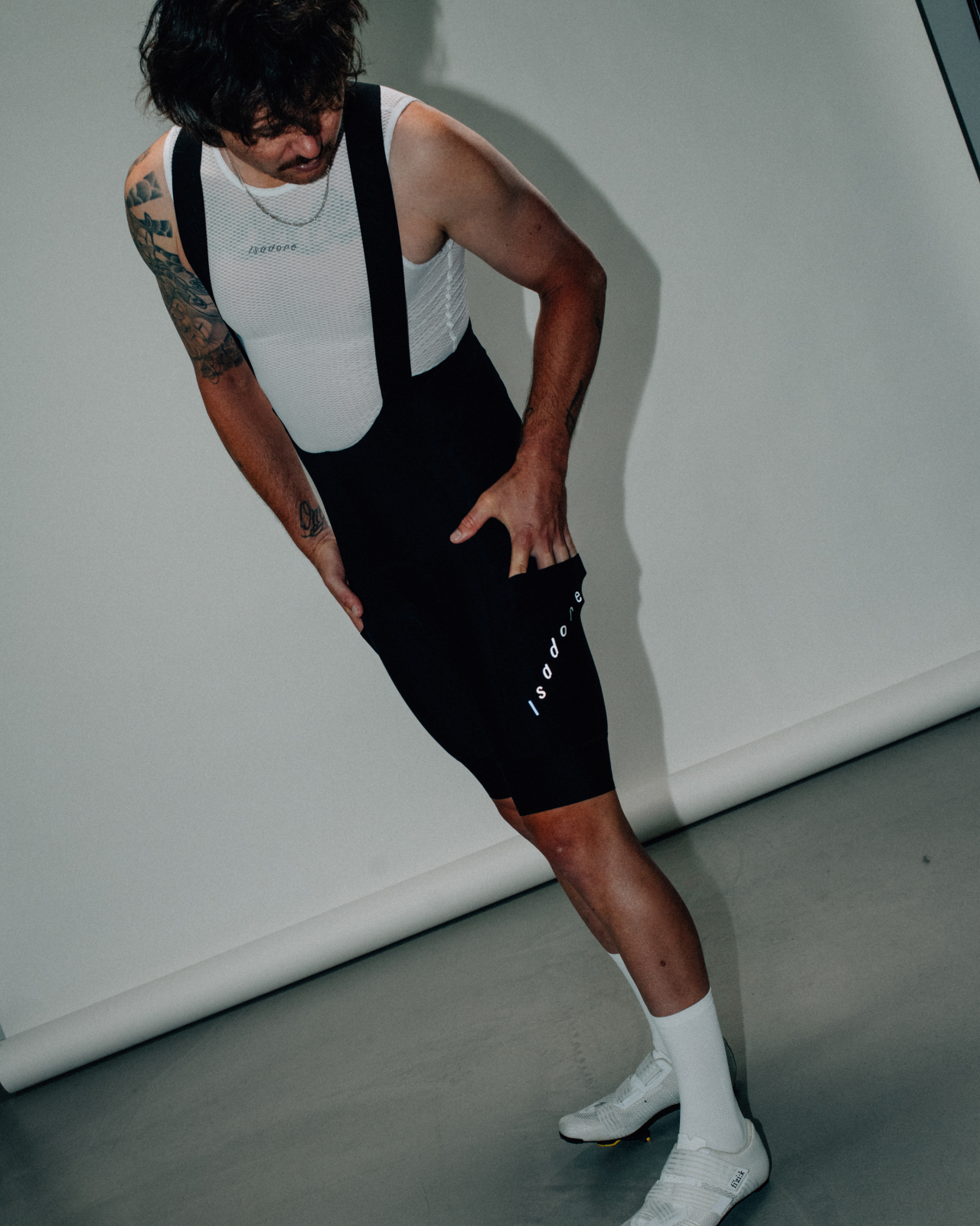 Signature Thermal Cargo Bib Shorts Black