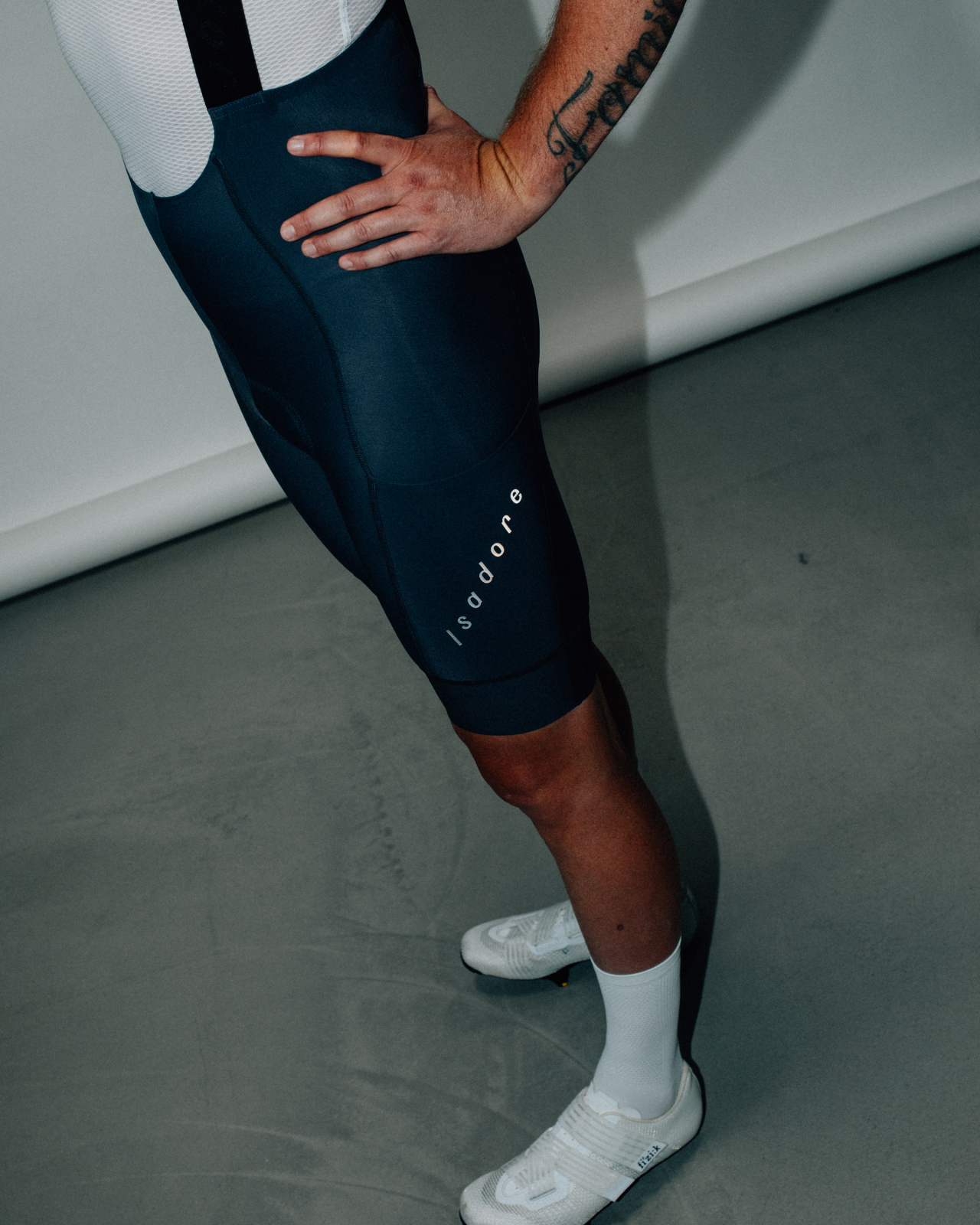 Signature Thermal Cargo Bib Shorts Obsidian