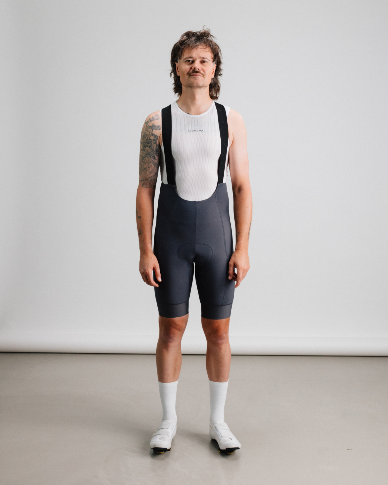 Signature Thermal Cargo Bib Shorts Obsidian
