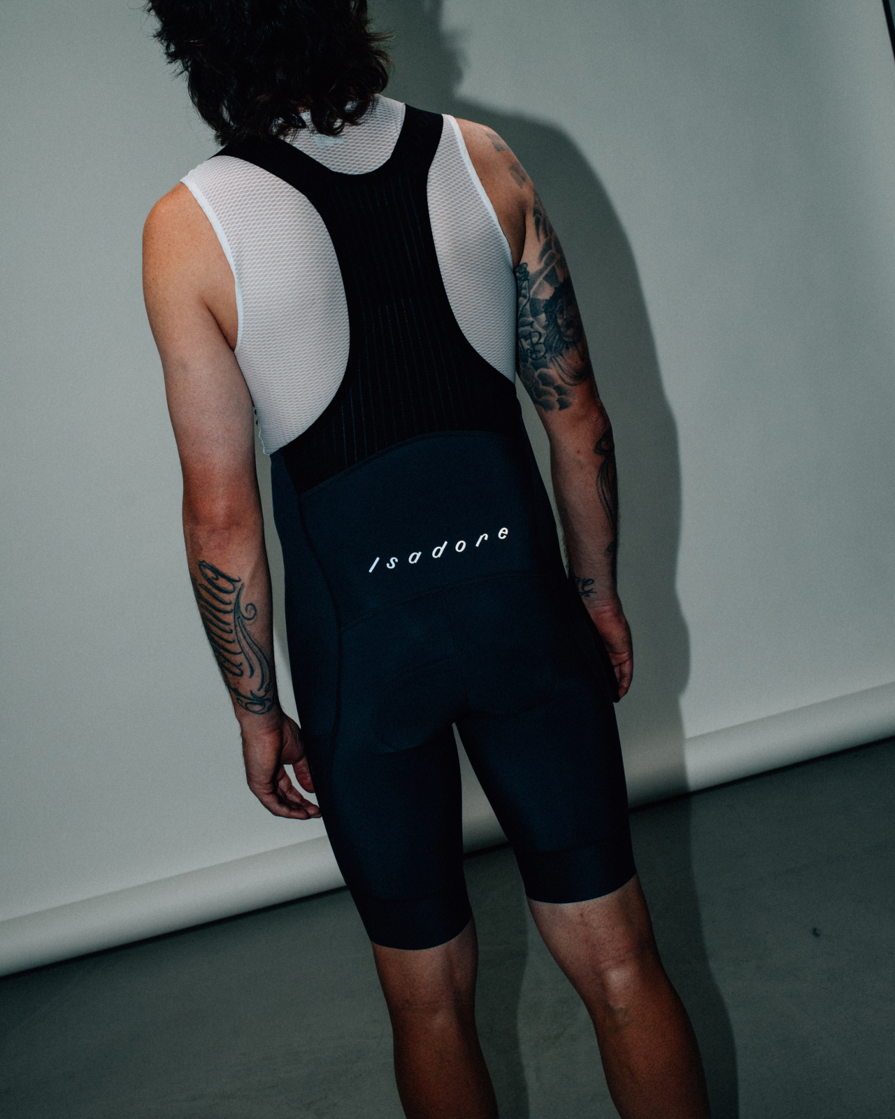 Signature Thermal Cargo Bib Shorts Obsidian