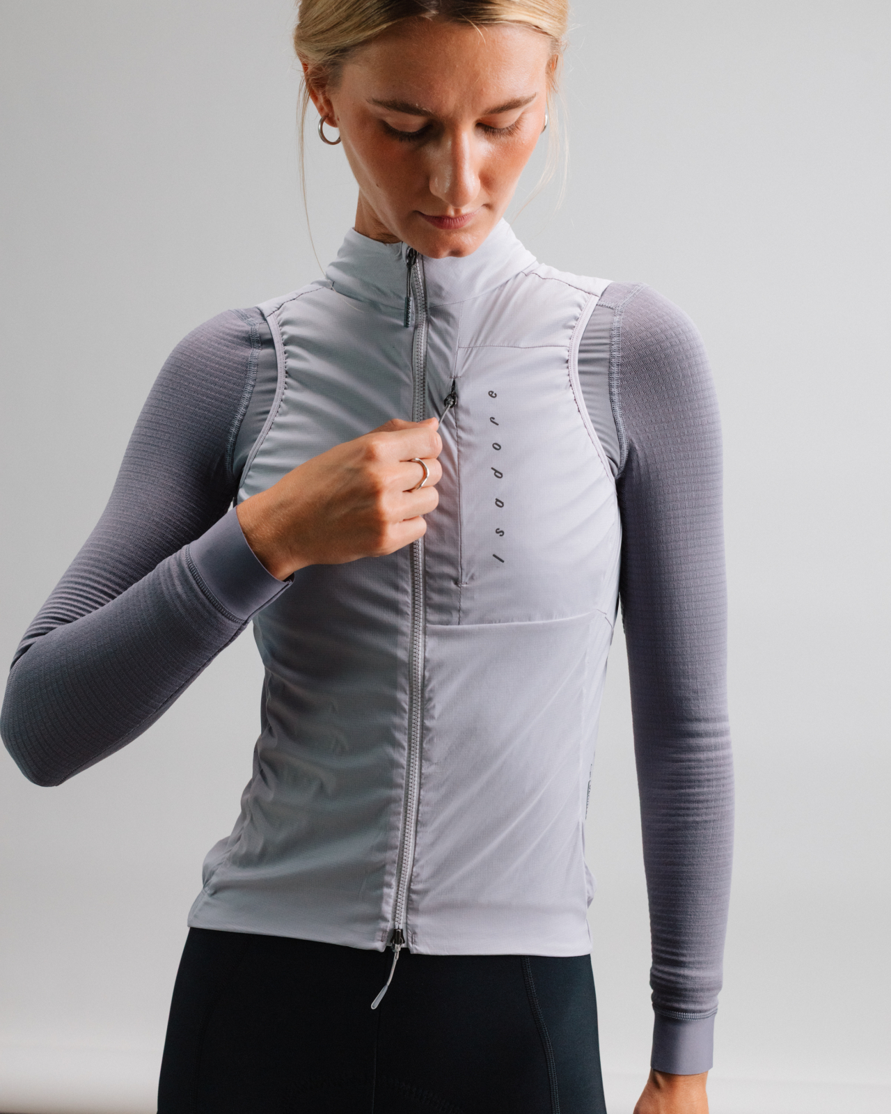 Women's Insulated Gilet Lilac Marble