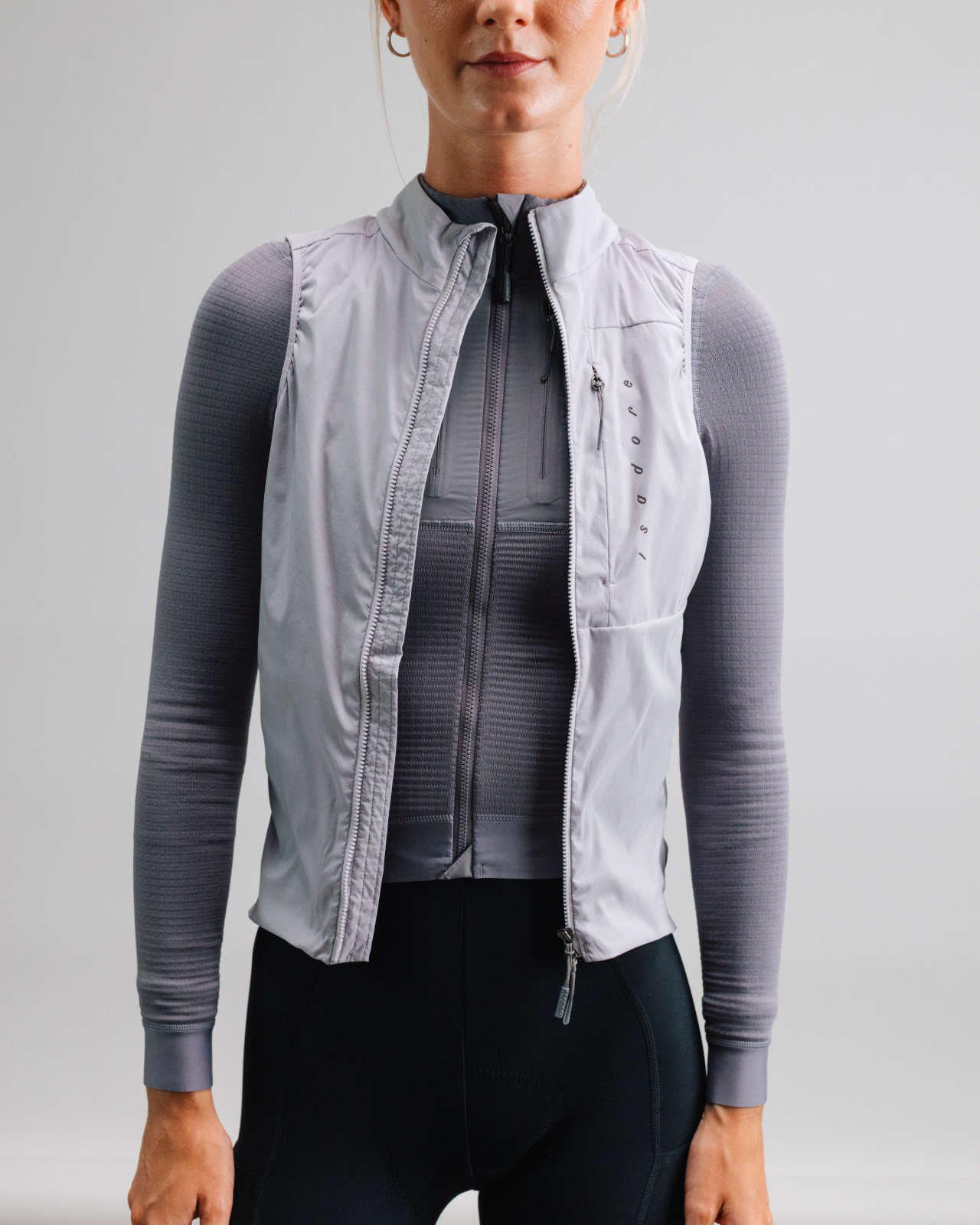 Women's Insulated Gilet Lilac Marble