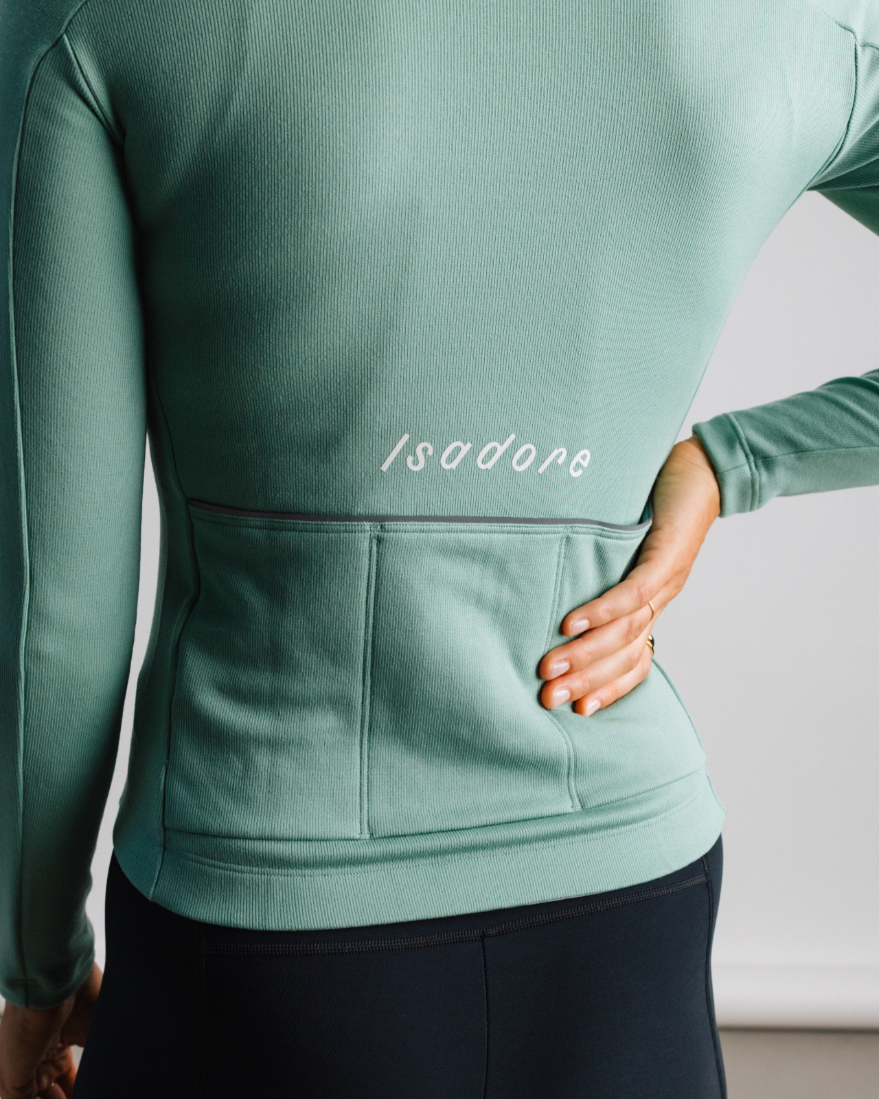 Women's Debut Merino Long Sleeve Jersey Creme de Menthe