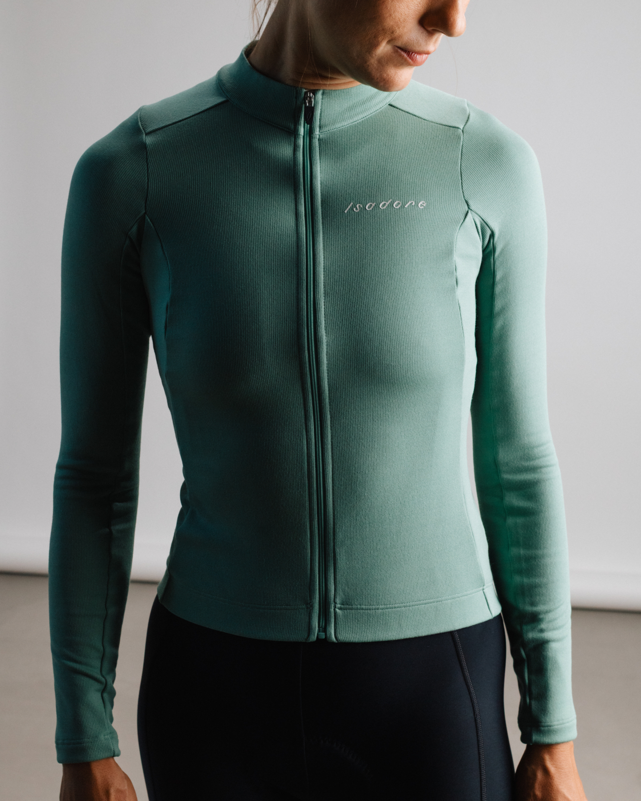 Women's Debut Merino Long Sleeve Jersey Creme de Menthe