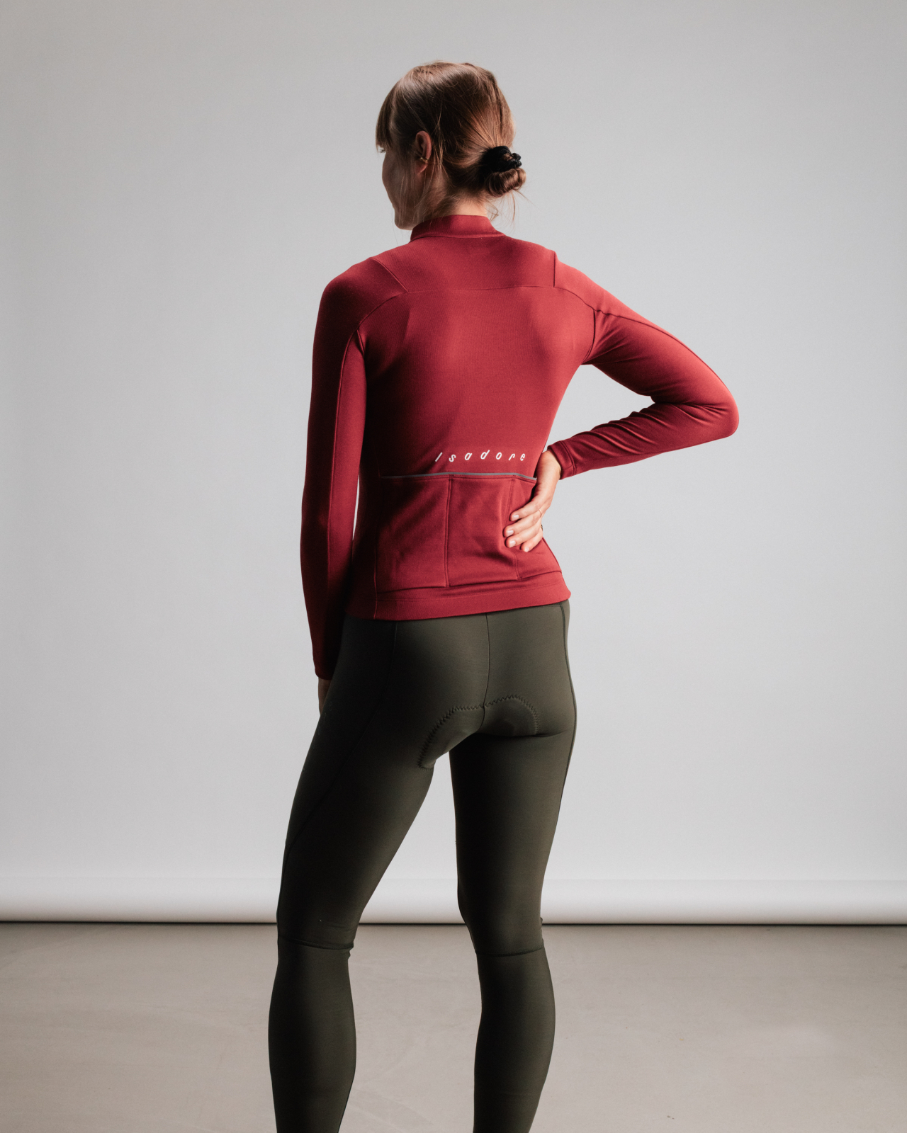 Women's Debut Merino Long Sleeve Jersey Ruby Wine