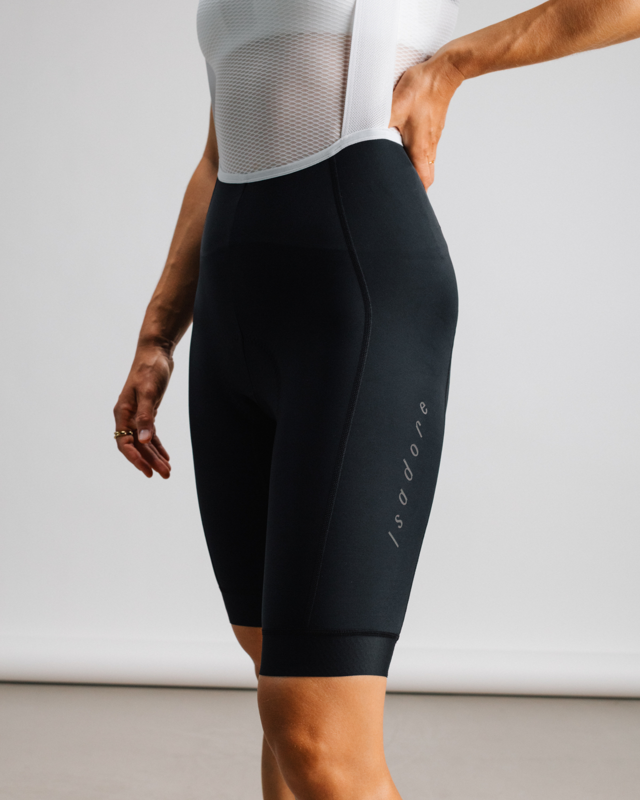 Women's Debut Thermal Bib Shorts Black