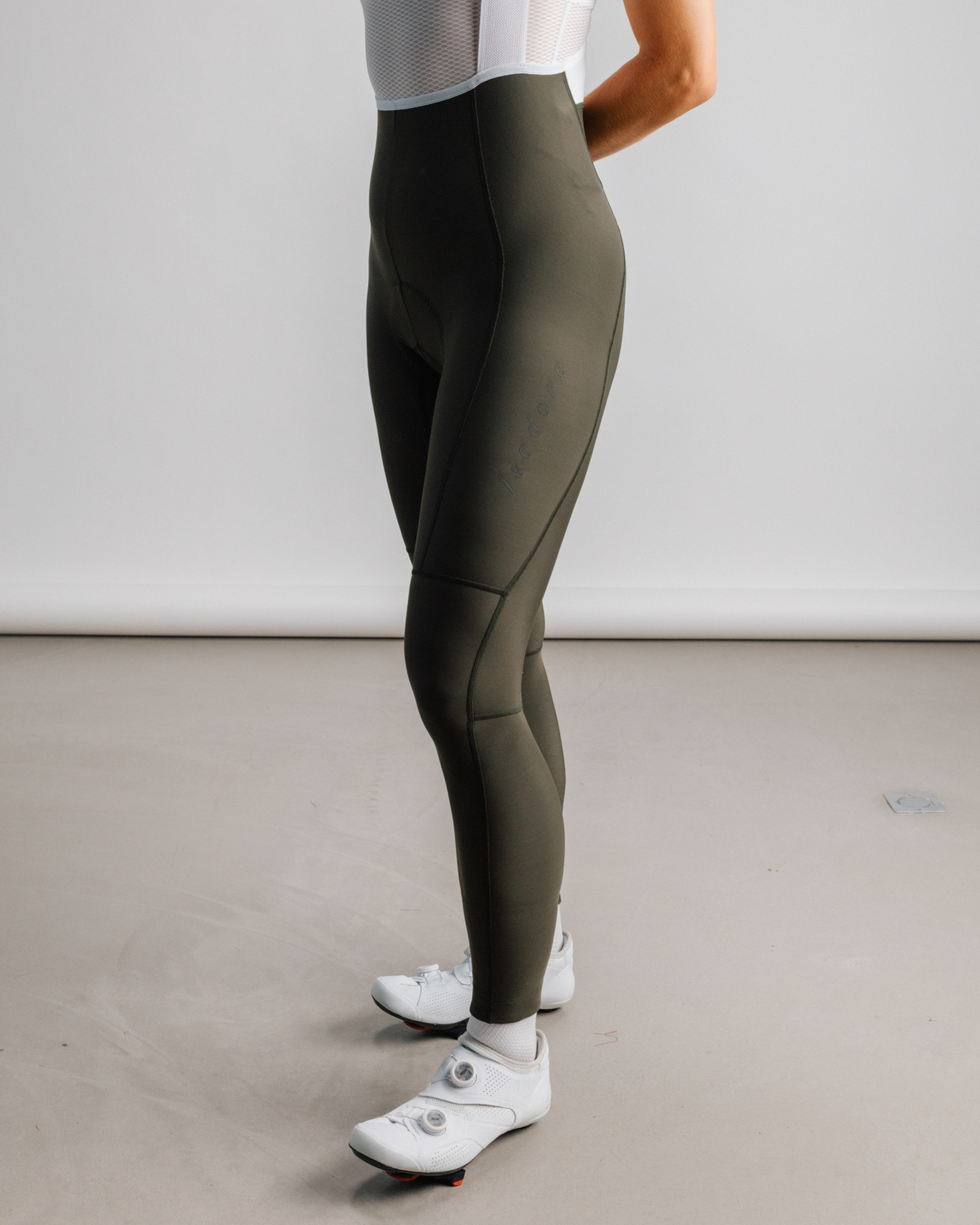 Women's Debut Thermal Tights Olive Green