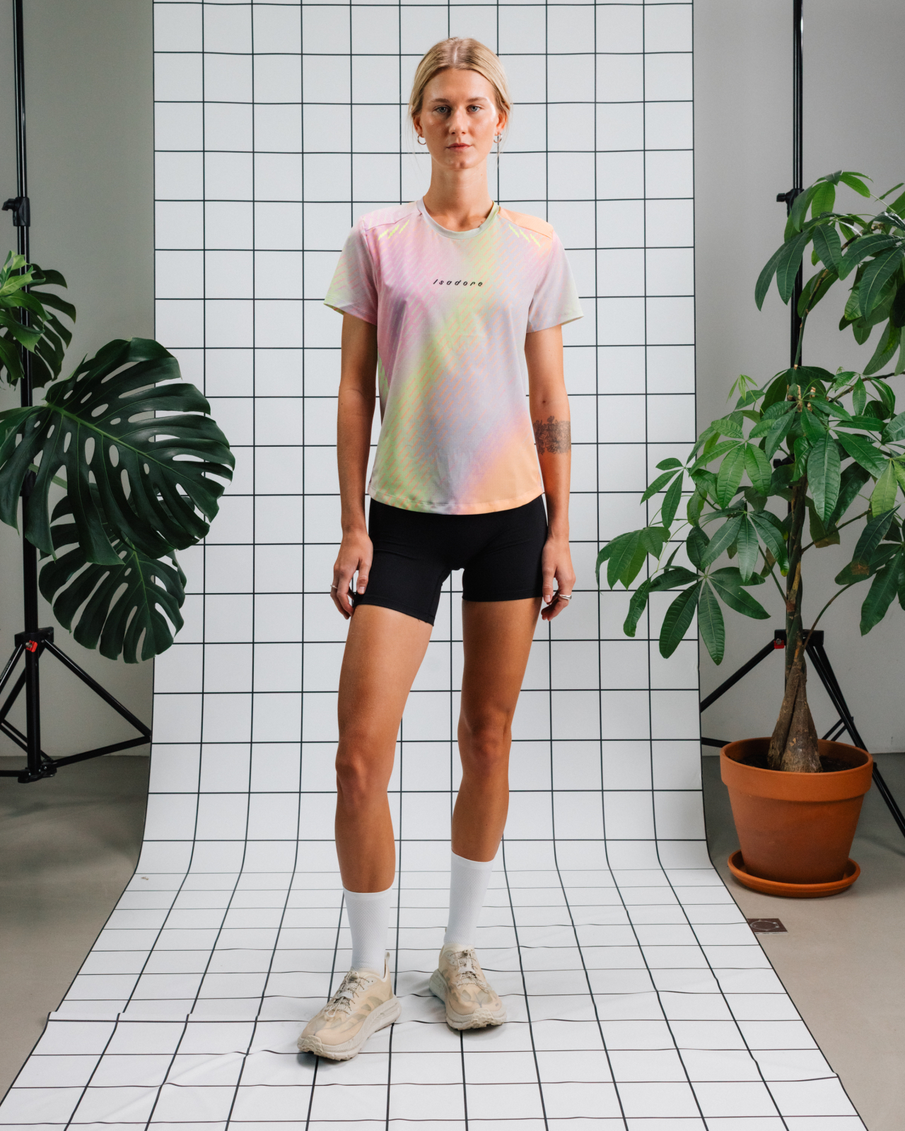 Women's Run T-shirt Sunset