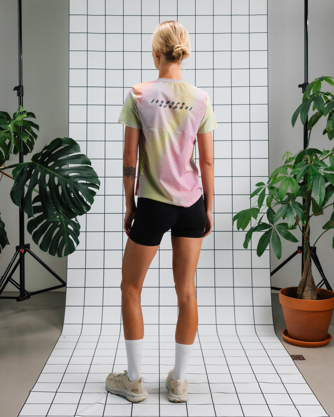 Women's Run T-shirt Sunset