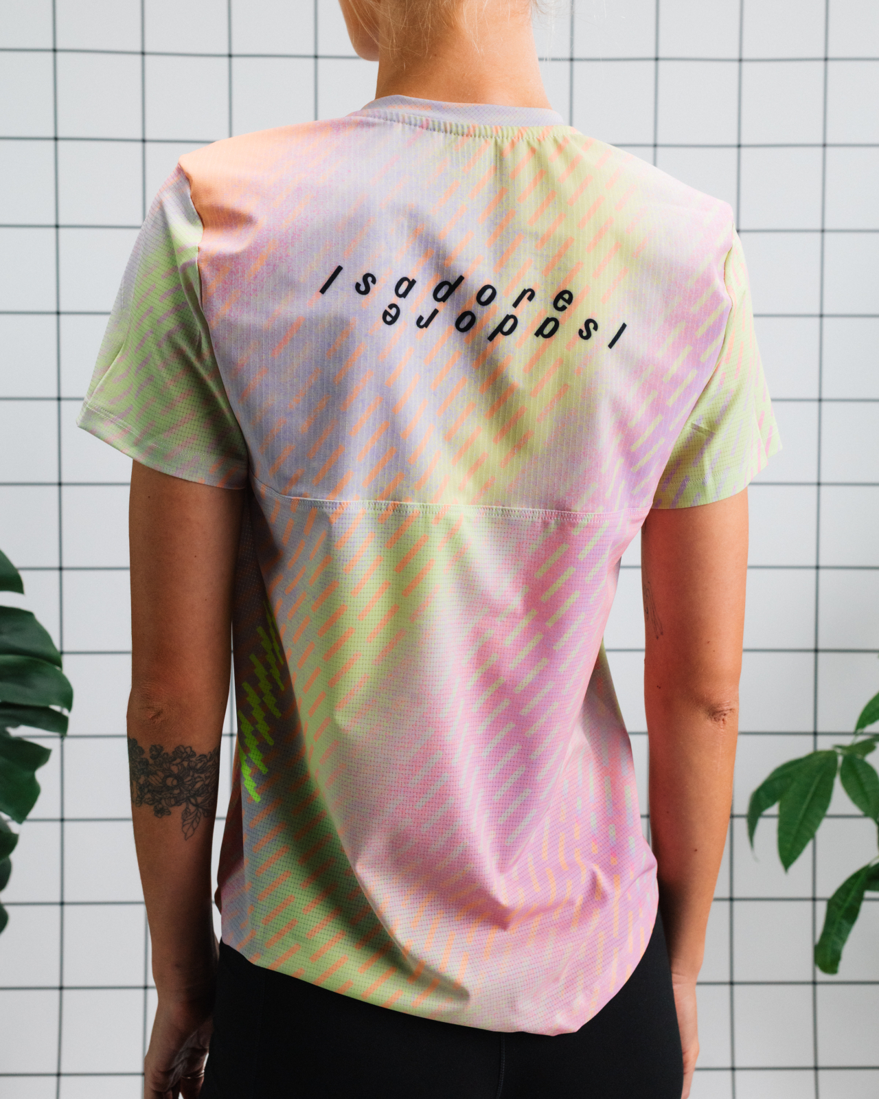 Women's Run T-shirt Sunset