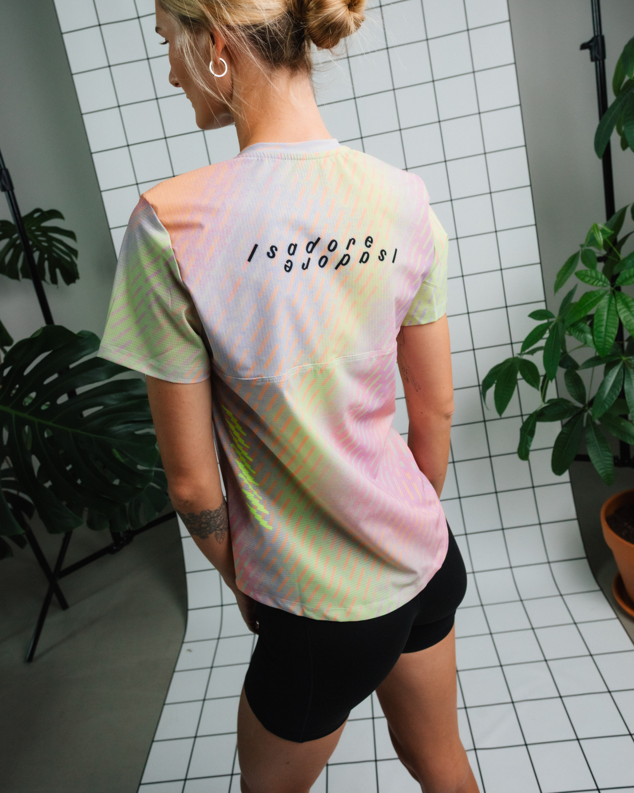 Women's Run T-shirt Sunset