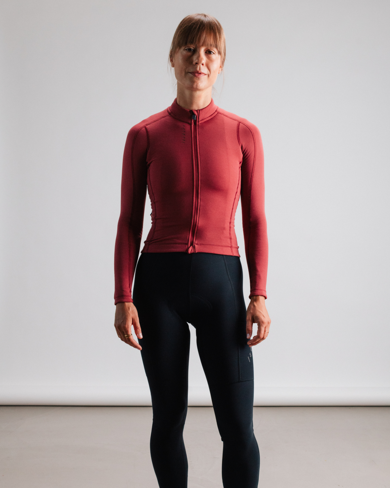 Women's Signature Merino Tech Long Sleeve Jersey Burnt Russet