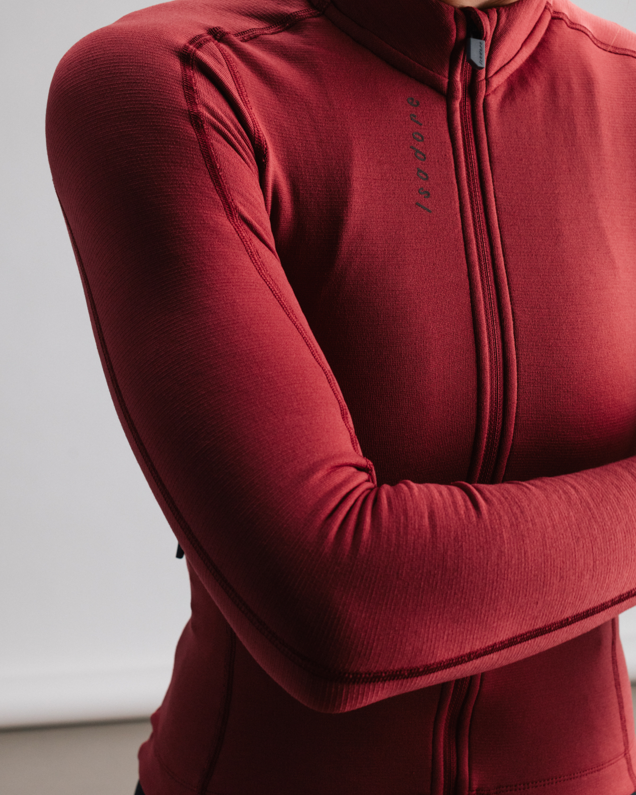Women's Signature Merino Tech Long Sleeve Jersey Burnt Russet