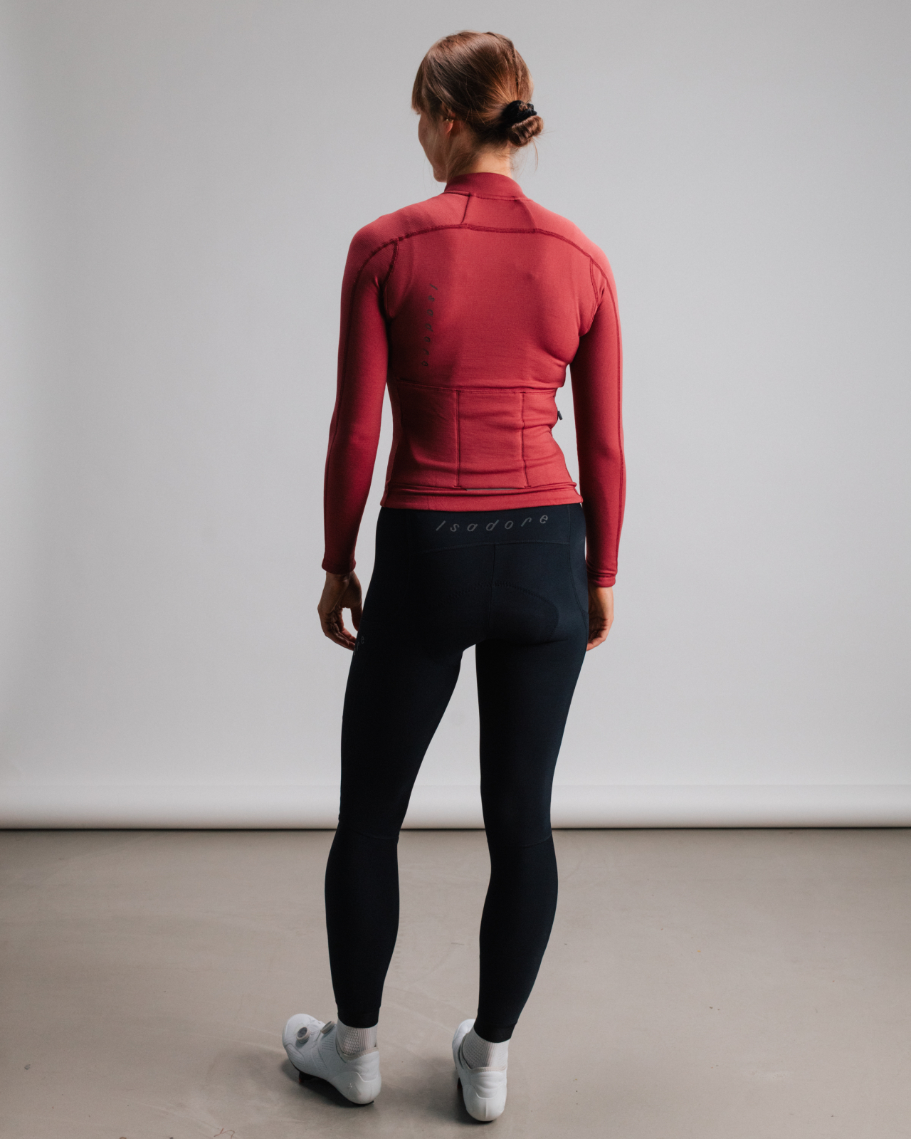 Women's Signature Merino Tech Long Sleeve Jersey Burnt Russet