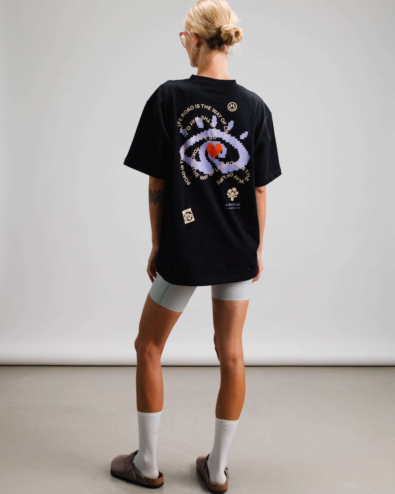Isadore x La Machine Heavy Cotton T-shirt Black