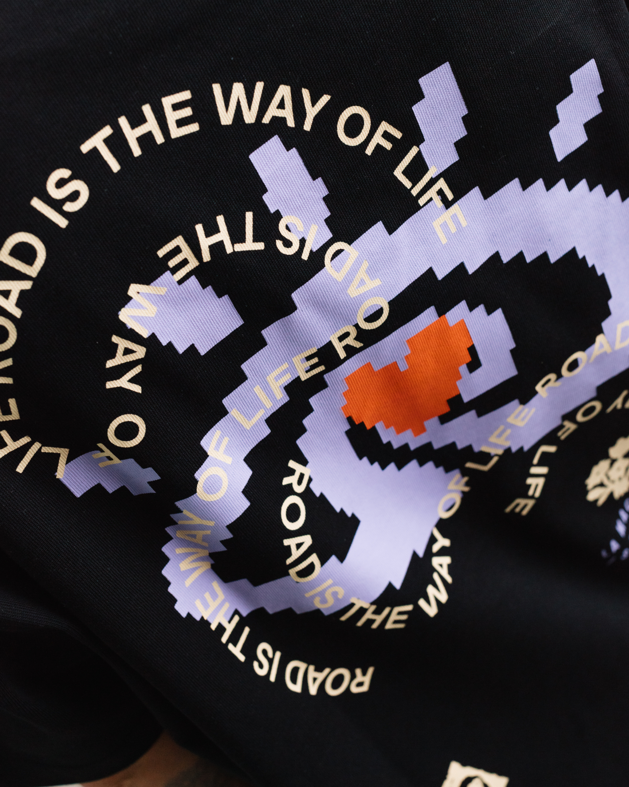 Isadore x La Machine Heavy Cotton T-shirt Black