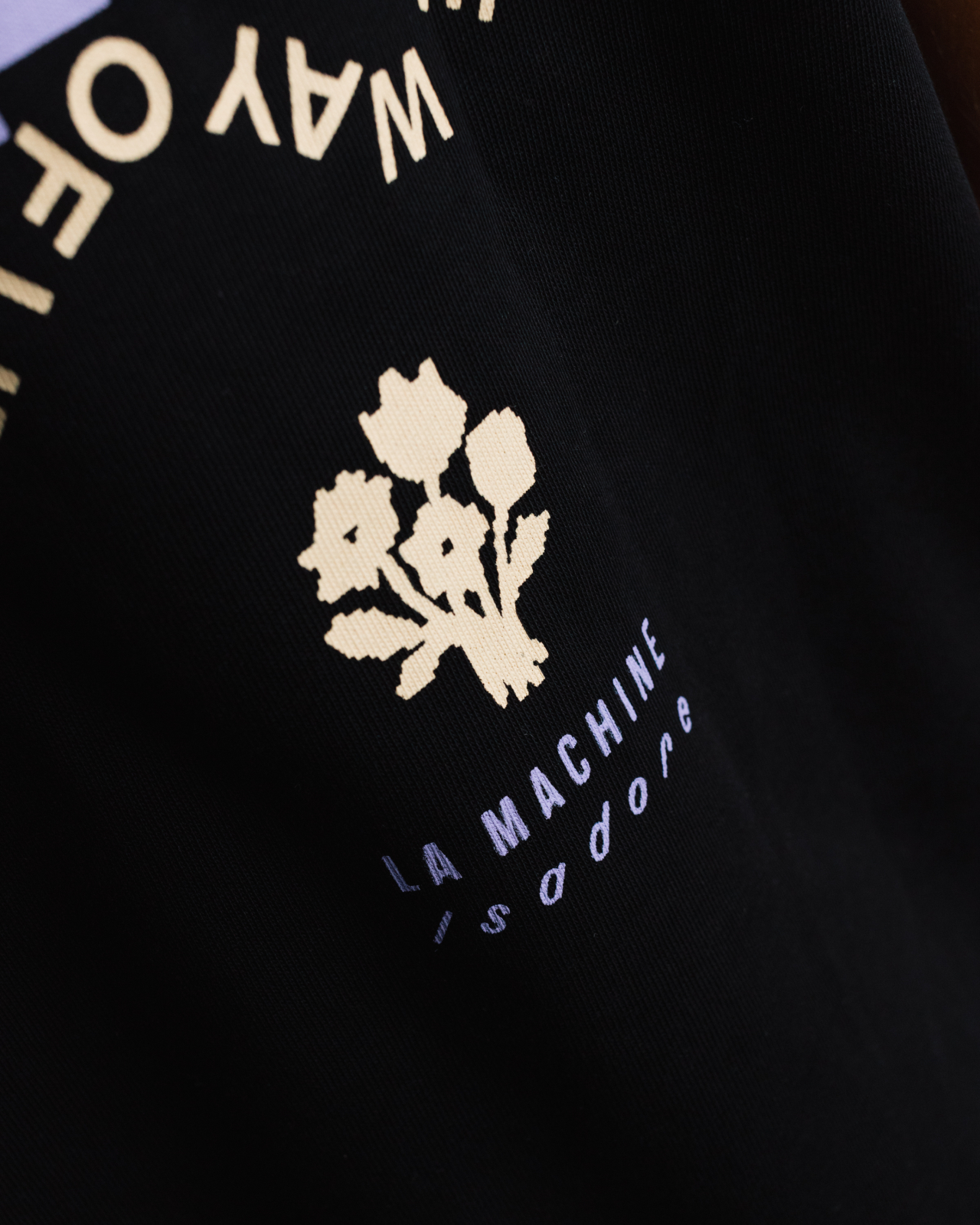 Isadore x La Machine Heavy Cotton T-shirt Black