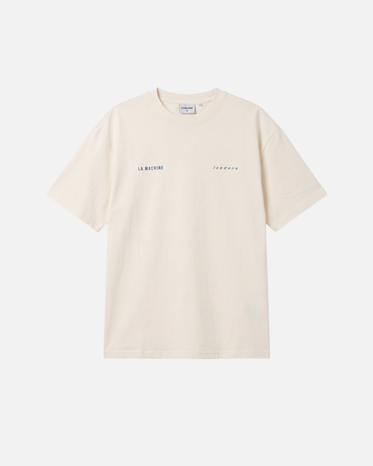 Isadore x La Machine Heavy Cotton T-shirt Cream