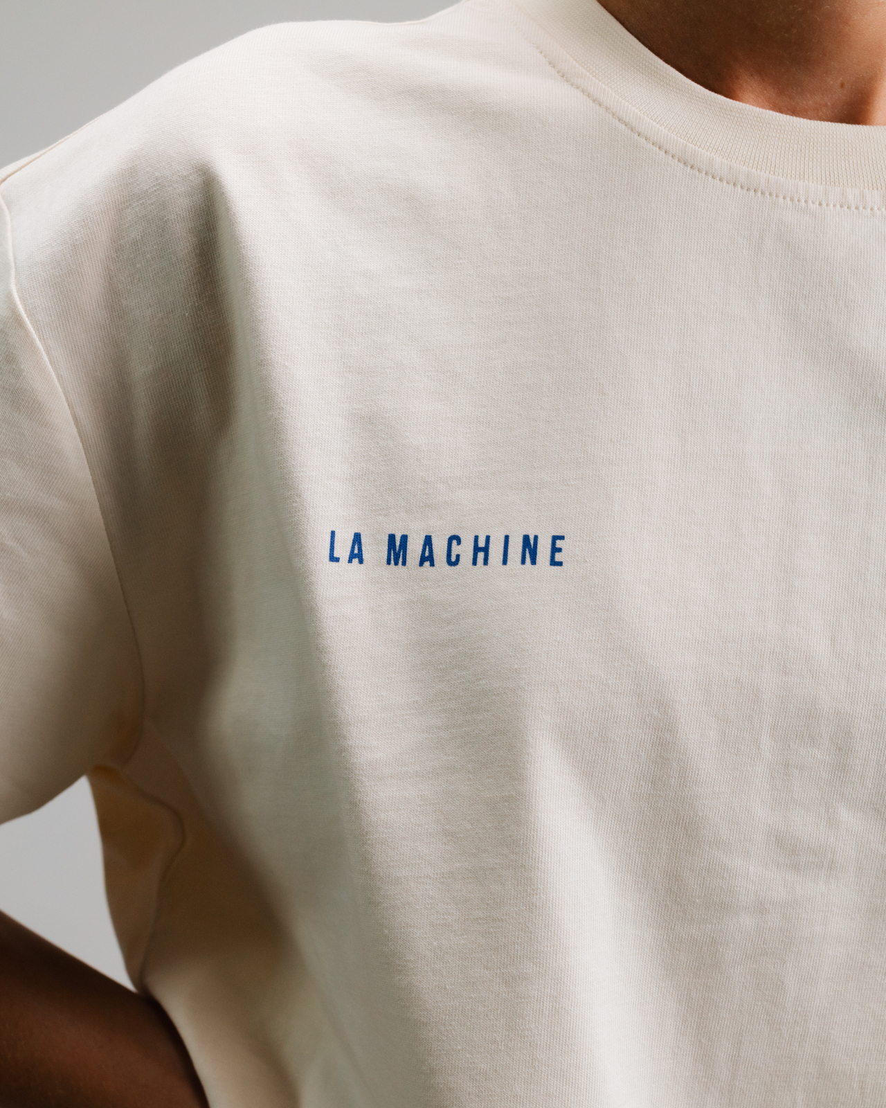 Isadore x La Machine Heavy Cotton T-shirt Cream