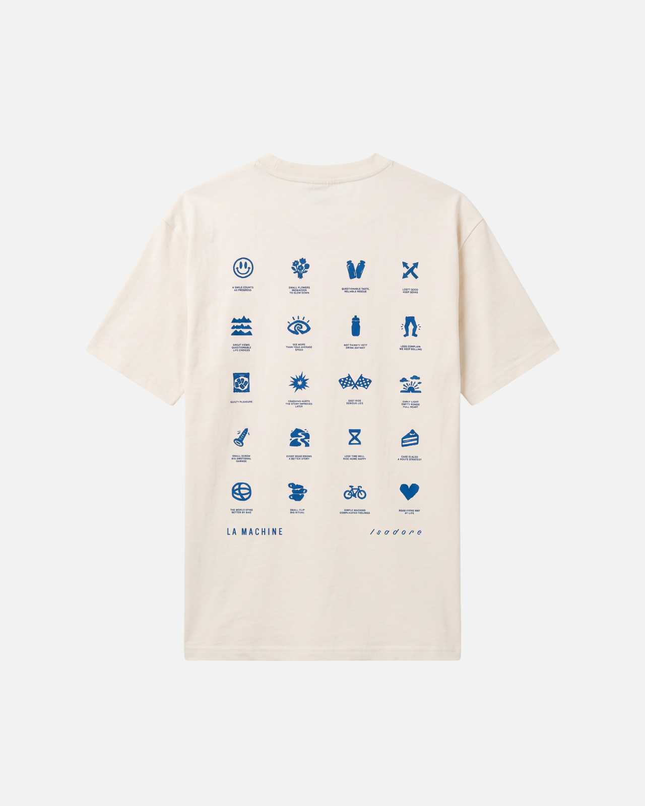Isadore x La Machine Heavy Cotton T-shirt Cream