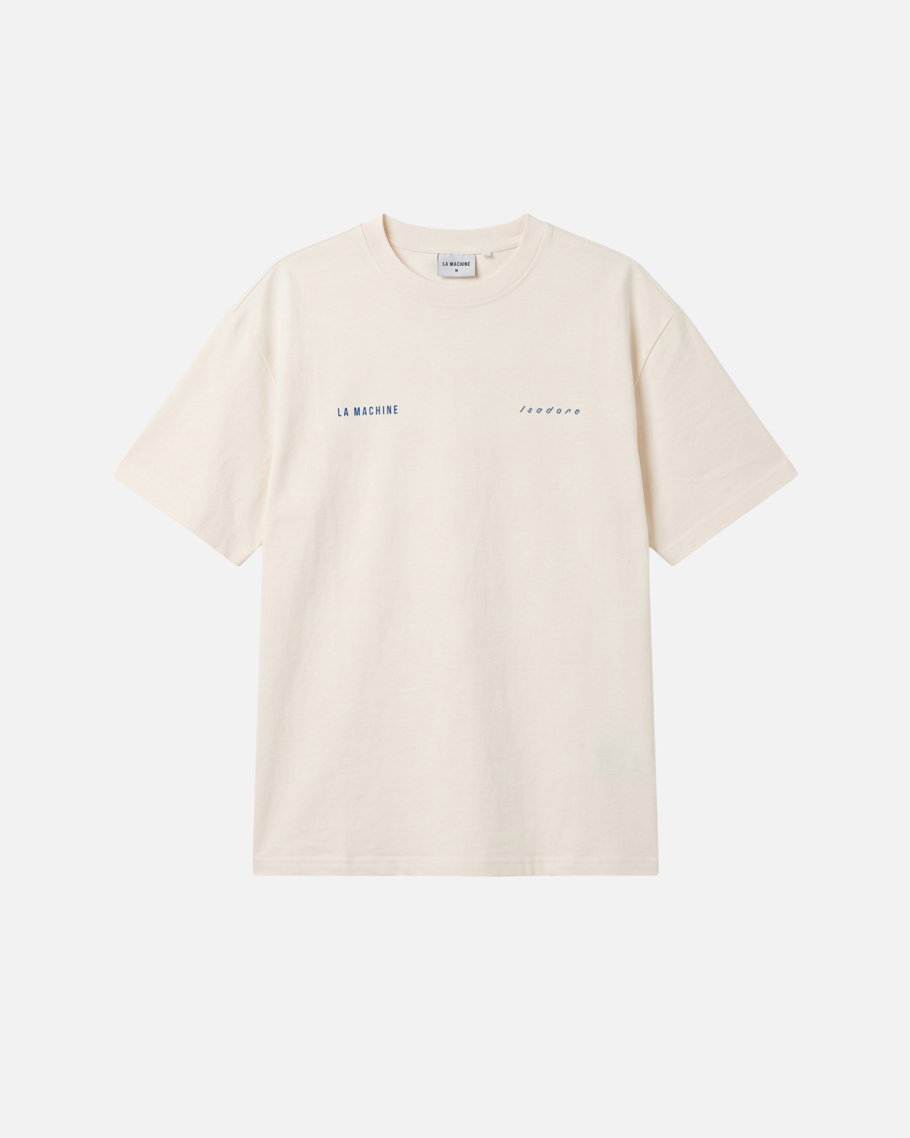 Isadore x La Machine Heavy Cotton T-shirt Cream