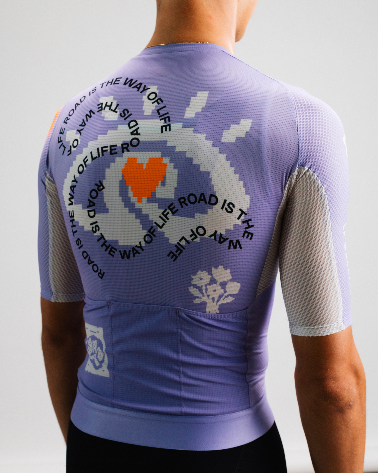Isadore x La Machine Jersey Violet Tulip