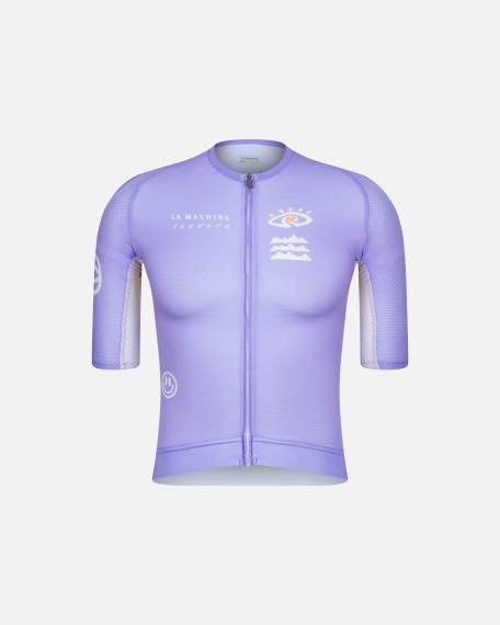 Isadore x La Machine Jersey Violet Tulip