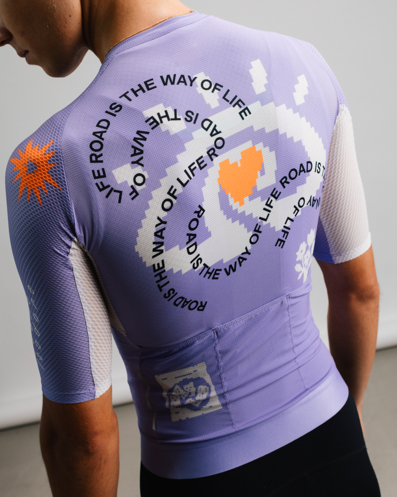 Isadore x La Machine Jersey Violet Tulip