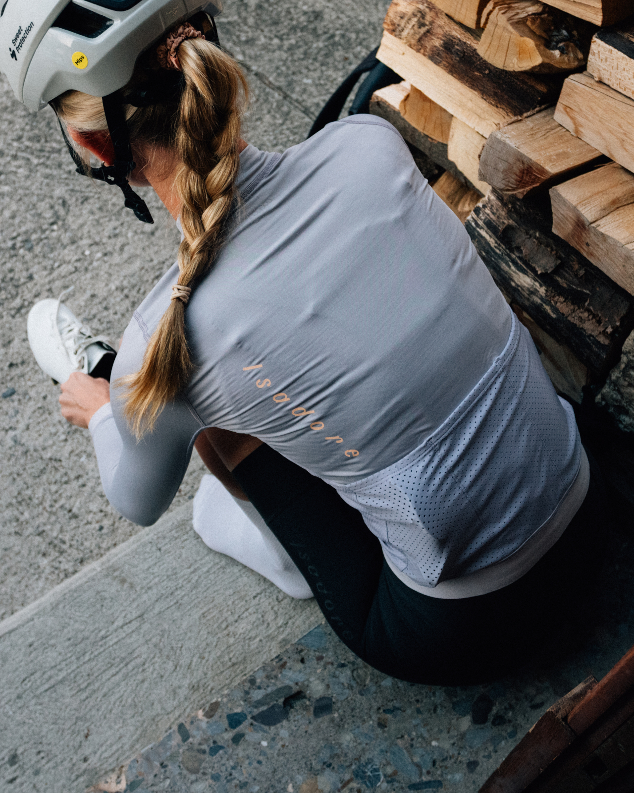 Women's Alternative Light Long Sleeve Jersey Lilac Marble
