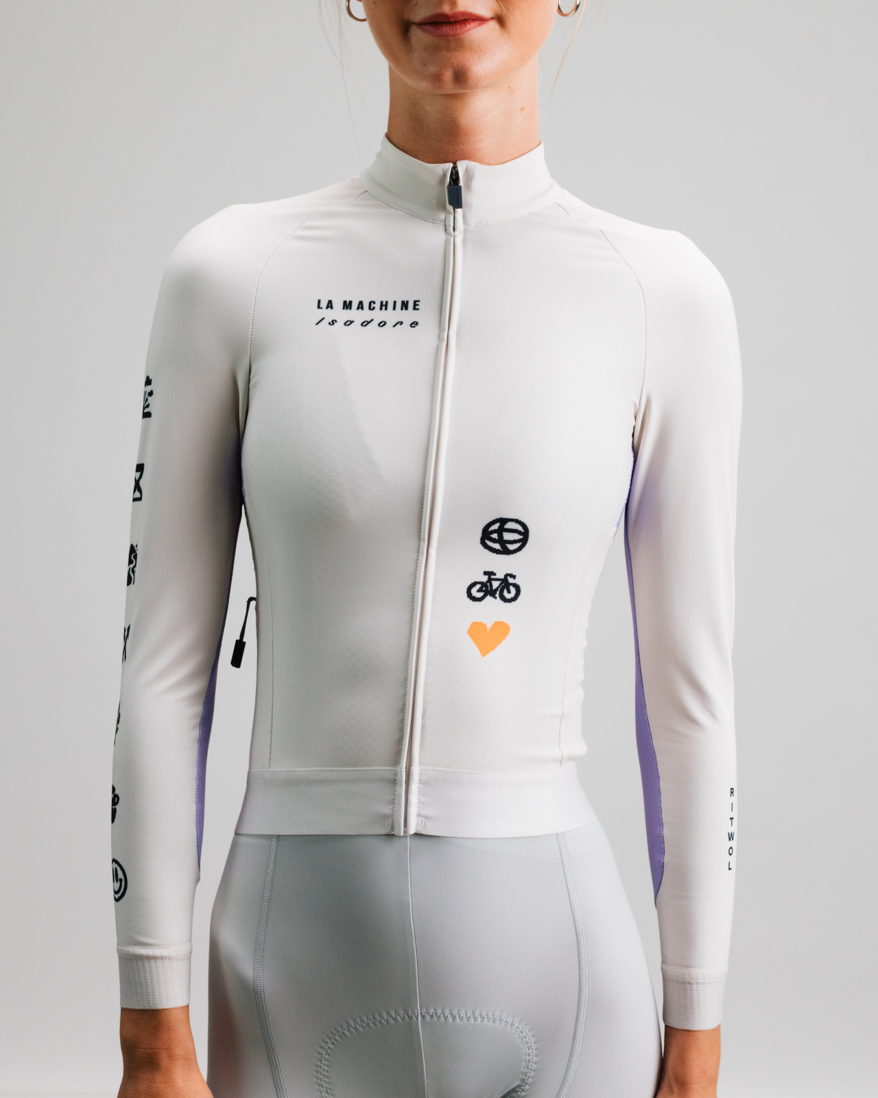 Women's Isadore x La Machine Long Sleeve Jersey Vanilla